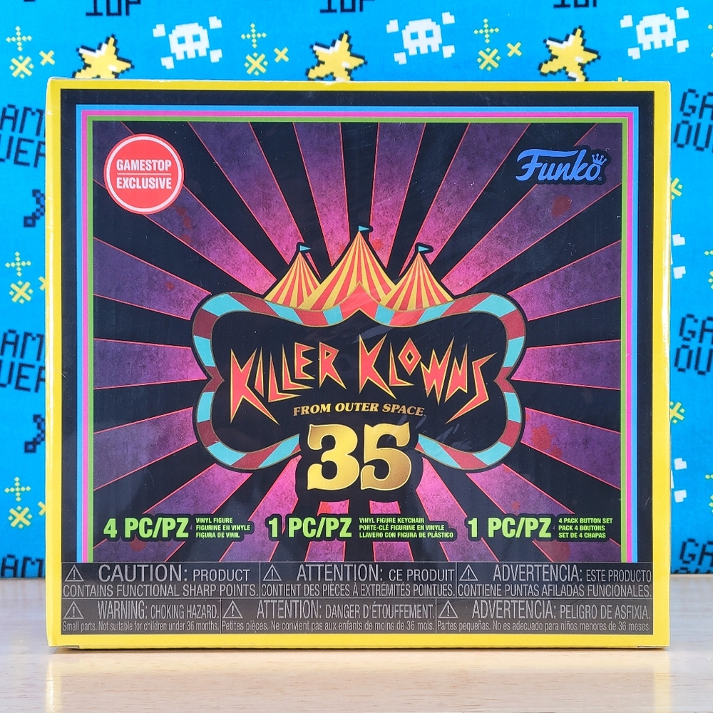 Funko Pop Gamestop Exclusive 35th Anniversary Killer Klowns From Outer Space